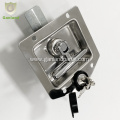 GL-12130 Stainless Recessed T Handle Latch Toolbox Lock